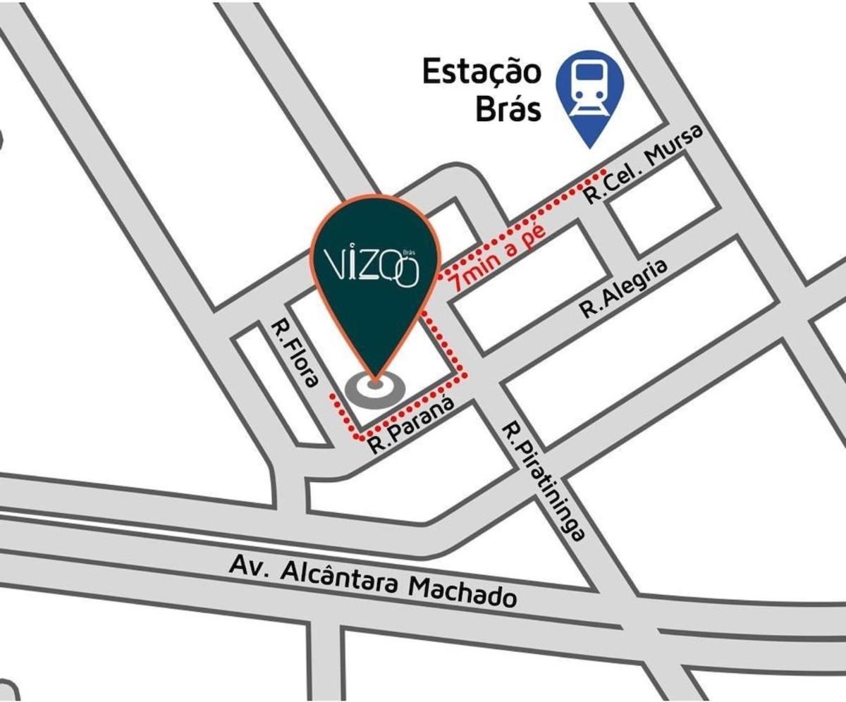 Apartamento Vizoo Bras 05 And - Conforto A 300m Do Metro *
