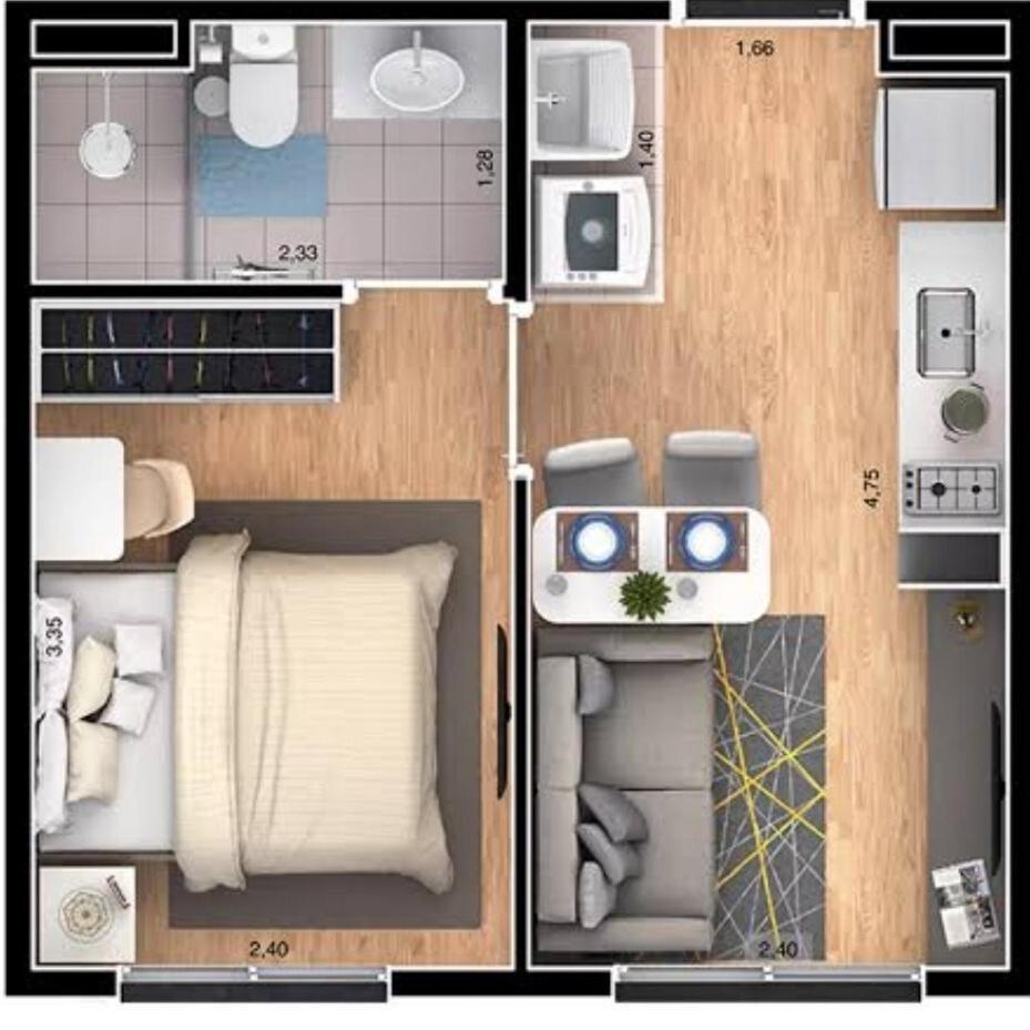 Vizoo Bras 05 And - Conforto A 300m Do Metro Apartment